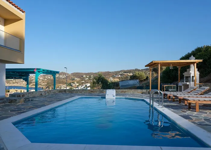 Poseidon Villas Agia Pelagia-Private Swimming Pool And Sea View