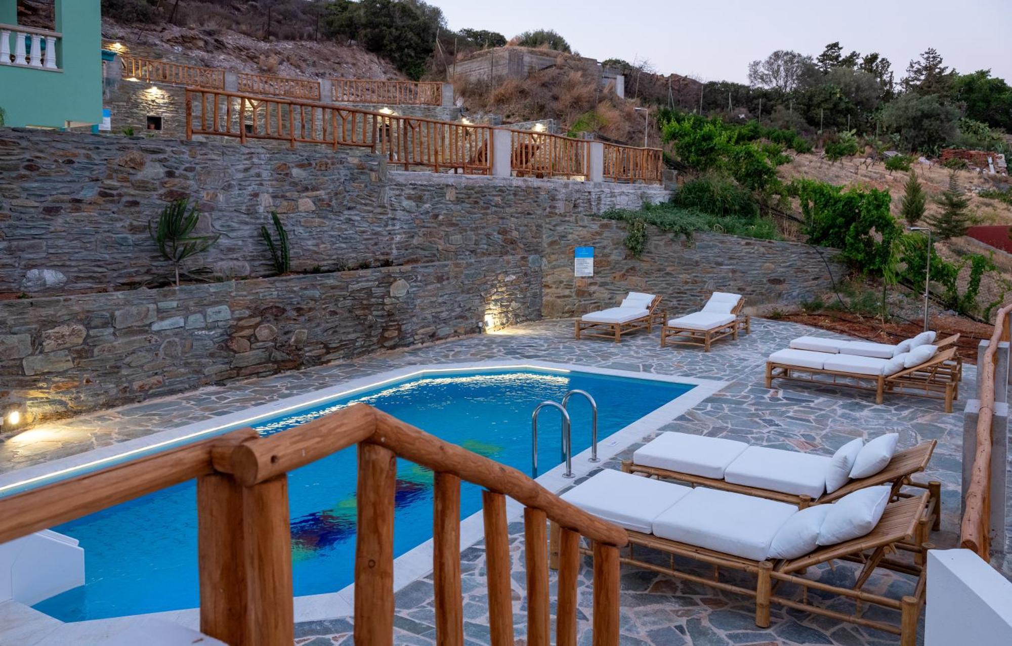 Poseidon Agia Pelagia-private Swimming Pool And Sea View *