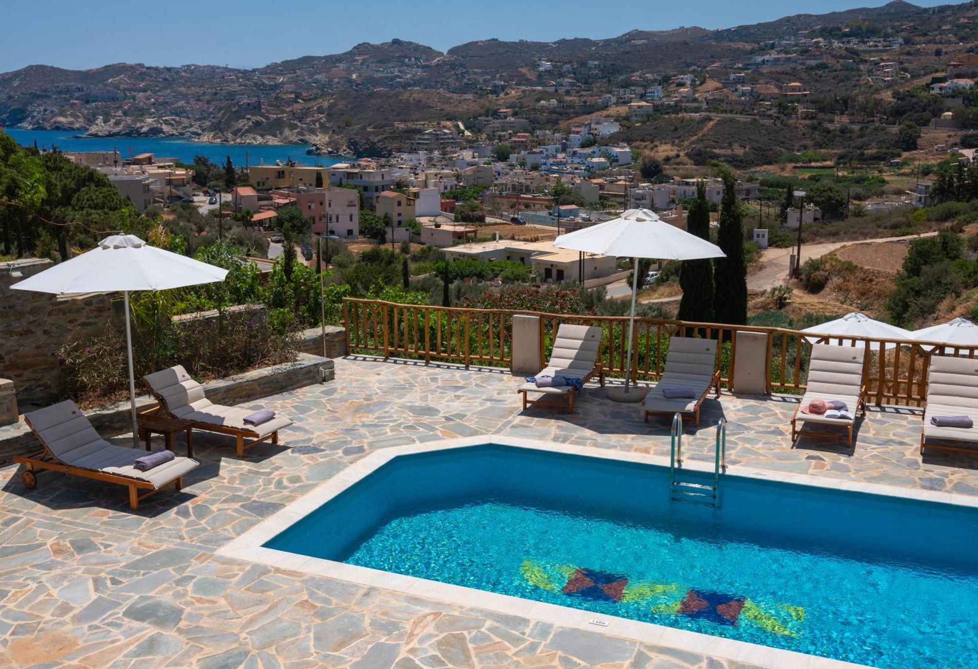 Poseidon Agia Pelagia-private Swimming Pool And Sea View Villa Agia Pelagia (Crete)