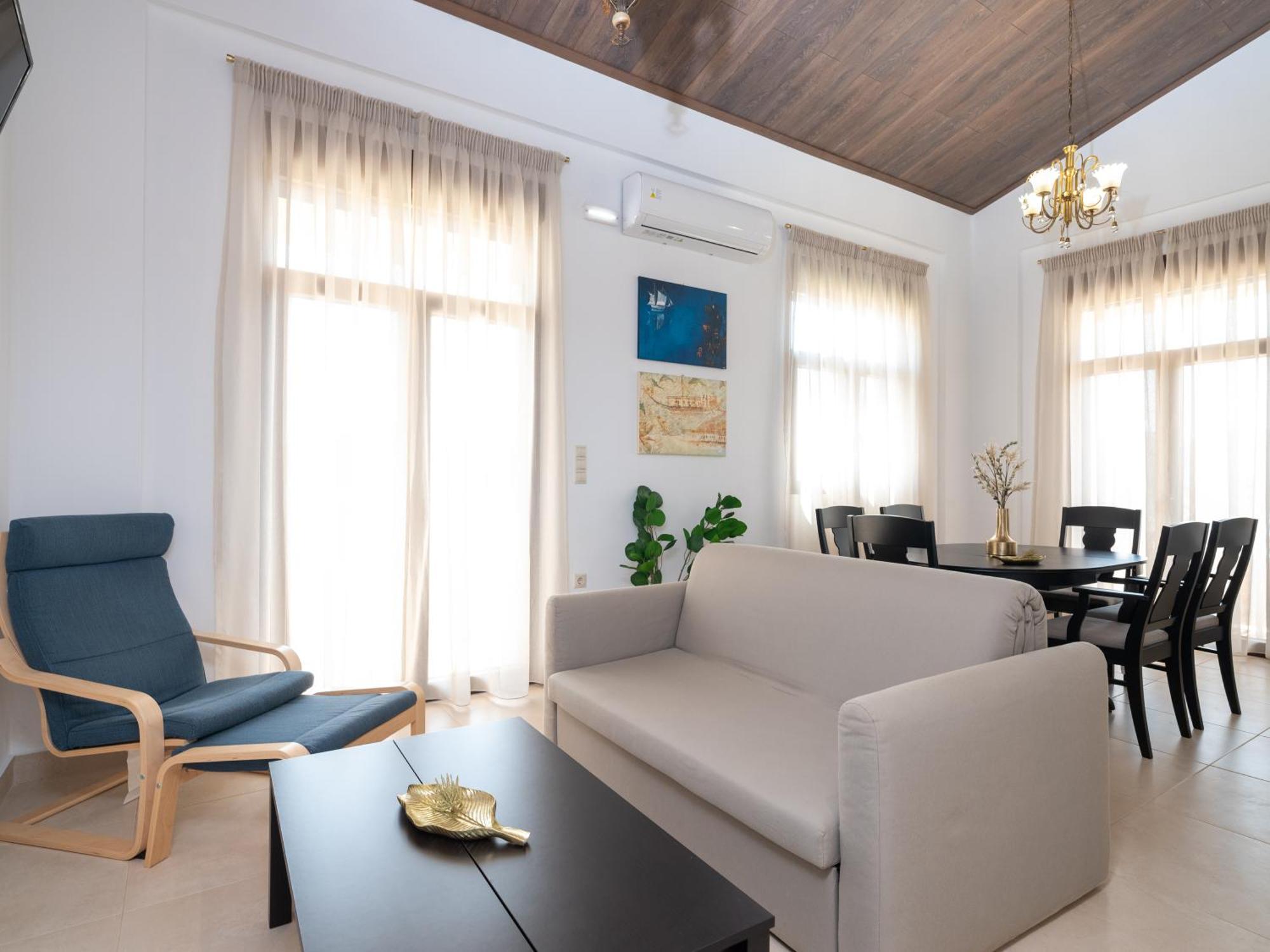 Poseidon Agia Pelagia-private Swimming Pool And Sea View Villa