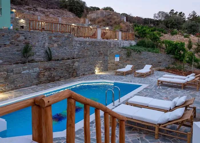 Poseidon Villas Agia Pelagia-Private Swimming Pool And Sea View