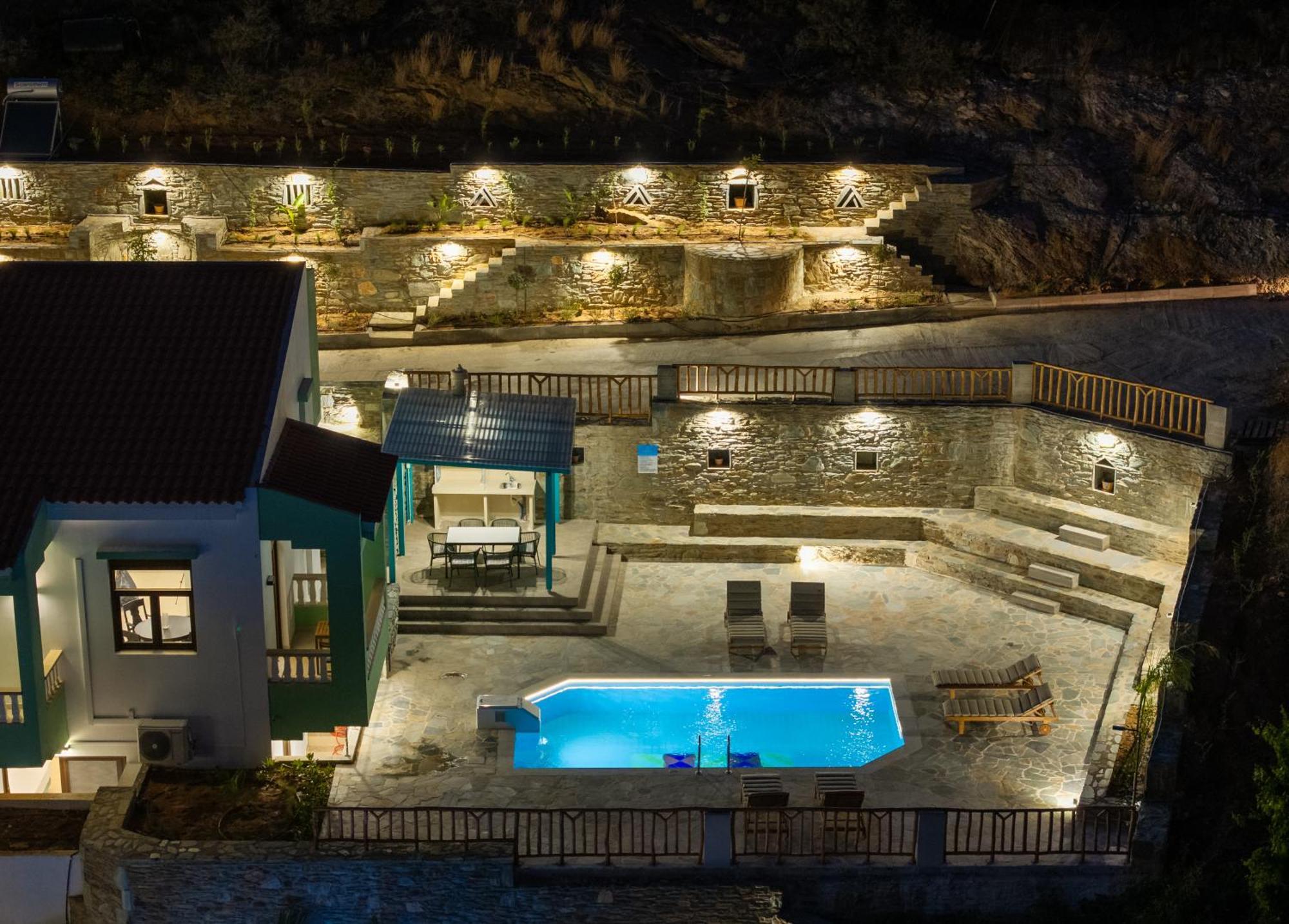 Villa Poseidon Agia Pelagia-private Swimming Pool And Sea View *